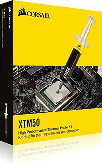 thermal paste calgary|Corsair XTM50 High Performance Thermal Compound Paste.